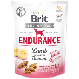BRIT CARE Endurance, Miel si Banane, Recompense Fara Cereale, Caini cu Activitate Fizica Crescuta, 150g