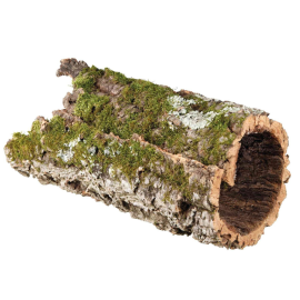 Decor Tunel din Pluta Pentru Iepuri sau Alte Rozatoare, Lungime 70cm | Diametru 30cm