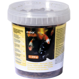 DOBAR Viermi de Matase, Hrana Pentru Crapi Koi,  210g