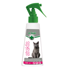 DR. SEIDEL ATRAKTIS Spray Atractant, cu Extract Natural de Catnip, Pentru Pisici, 100ml