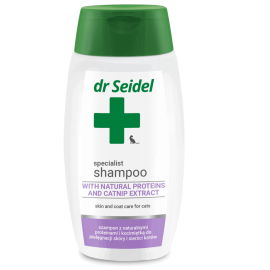 Dr. SEIDEL Sampon Pentru Pisici, cu Proteine si Actiune Delicata, 220ml