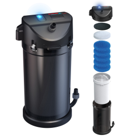 EHEIM 2214 Classic Vario+e 250, Filtru Extern Pentru Acvarii (maxim 250L), Control Wi-Fi, 510L/H