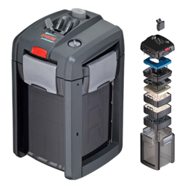 EHEIM 2275 Professionel 4+ 600, Filtru Extern Pentru Acvarii (maxim 600L), 16W, 1250L/h 