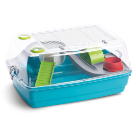 FOP BERNIE DELUXE, Cusca Pentru Hamsteri, Echipata Complet,  Compacta, 53x38x25.5cm