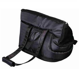 Geanta Transport Caine sau Pisica Maxim 7kg, RIVA Negru, 45x26x30cm