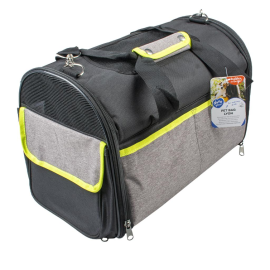 Geanta Transport Caini sau Pisici LYON, Conforma IATA, Maxim 6kg, 41x26x28cm