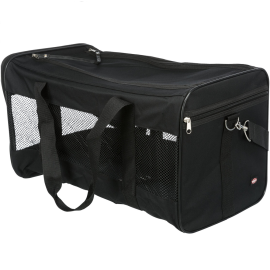 Geanta Transport Caini si Pisici Maxim 6kg, RYAN Negru, 47x26x27cm