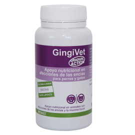 GINGIVET Supliment Pentru Mentinerea Sanatatii Cavitatii Bucale la Caini si Pisici, 60 tablete