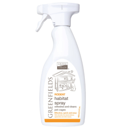 GREENFIELDS HABITAT, Spray Pentru Curatarea Custilor si Indepartarea Mirosurilor 400ml