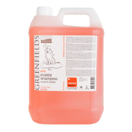 GREENFIELDS Puppy Sampon Vegan, cu Actiune Delicata, Pentru Pui de Catel, 5L