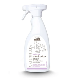 GREENFIELDS Stain & Odor Spray Enzimatic Pentru Indepartarea Petelor si Neutralizarea Mirosurilor Neplacute 400ml
