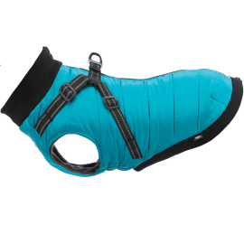 Haina cu Ham Pentru Caini, Pontis Albastru, Marime S 40cm