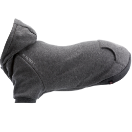 Hanorac cu Gluga Pentru Caini BE NORDIC Gri, Marime XXS (L=24cm)