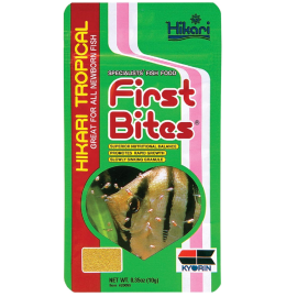 HIKARI First Bites, Hrana Semi-Plutitoare, Pentru Alevini si Puiet de Pesti, 10g 