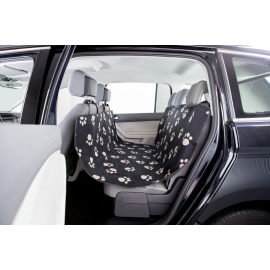 Husa Protectie Bancheta Auto Spate, TRIXIE Plus Negru, 140x145cm