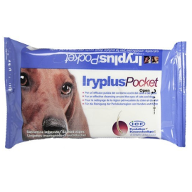 ICF IRYPLUS Servetele Umede Pentru Curatarea Ochilor (Indepartat Cruste si Secretii) Caine sau Pisica, 20buc.