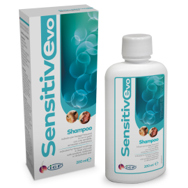 ICF SENSITIVE EVO Sampon Dermatologic Pentru Spalare Frecventa Caini si Pisici cu Piele Sensibila, Usor Iritabila, 200ml 