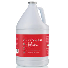 iGROOM Fifty to One, Sampon Profesional Foarte Concentrat 1:15, Actiune Blanda Pentru Curatare Profunda orice Tip de Blana Caini sau Pisici, 3.8L