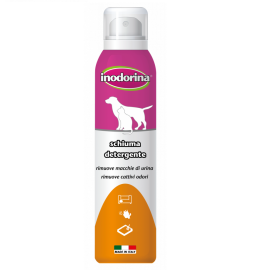 INODORINA Detergent Spuma Pentru Indepartarea Petelor si Mirosului de Urina Datorat Marcajelor Teritoriale, 200ml