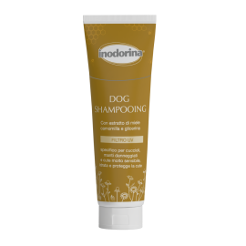 INODORINA Dog Shampooing, Sampon Pentru Pui de Catel, Curatare Profunda si Delicata Orice Tip de Blana, 250ml