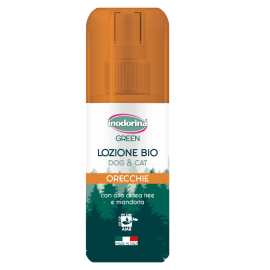 INODORINA GREEN Lotiune BIO Pentru Curatarea Urechilor la Caine si Pisica, 100ml