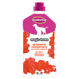 INODORINA Magic Home, Detergent Bioenzimatic Concentrat, Aroma Cedru, Pentru Curatarea Podelelor si a Altor Suprafete, 1L