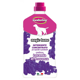 INODORINA Magic Home, Detergent Bioenzimatic Concentrat, Aroma Lavanda, Pentru Curatarea Podelelor si a Altor Suprafete, 1L