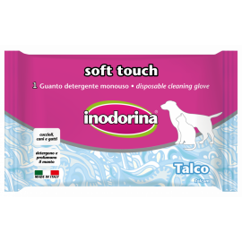 INODORINA Soft Touch, Manusa Curatare Fara Apa Blana Caini sau Pisici, 1Buc