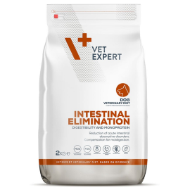 VETEXPERT 4T VETERINARY DIET Elimination Intestinal, Curcan, Hrana Uscata Monoproteica Caine cu Intolerante Alimentare | Afectiuni Gastrointestinale, 2kg