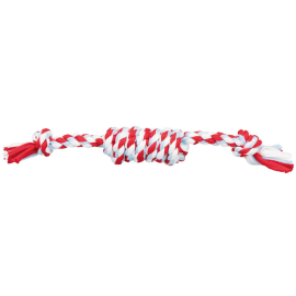 Jucarie Caini, Franghie Impletita cu Noduri, 31cm