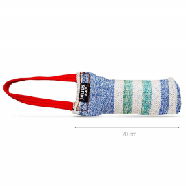  JULIUS K9 Baton Pentru Formarea Muscaturii, Nylon si Bumbac, 1 Maner, 20x5.5cm