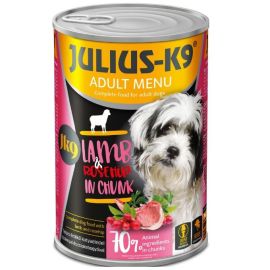 JULIUS K9 DOG, Conserva Hrana Umeda Pentru Caini, cu Miel si Macese, 1240g