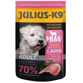 JULIUS K9 DOG, Conserva Hrana Umeda Pentru Caini, Pate cu Miel si Dovleac, 800g