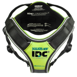JULIUS K9 IDC Longwalk, Ham Pentru Caini, Neon, Marimea L | 18-25kg