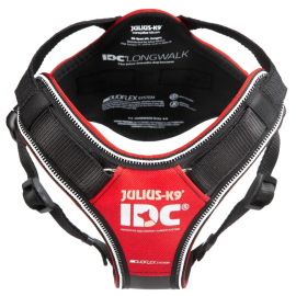 JULIUS K9 IDC Longwalk, Ham Pentru Caini, Rosu, Marimea XXL | 32-41kg