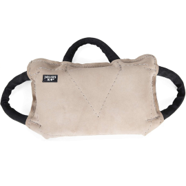 JULIUS K9 Perna Hard, din Piele, Pentru Invatarea Muscaturii, 3 Manere, 35x20x6.4cm