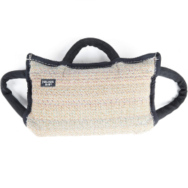 JULIUS K9 Perna Hard Pentru Invatarea Muscaturii, Bumbac si Nylon, 3 Manere, 35x20x6.4cm