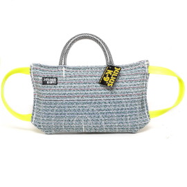 JULIUS K9 Perna Soft Pentru Invatarea Muscaturii, Bumbac si Nylon, 3 Manere, 35x20x6.4cm