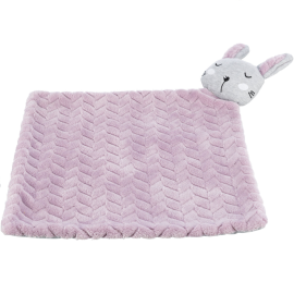 JUNIOR Patura din Plus cu Jucarie Pentru Pui de Catel sau Pisica, 55x40cm