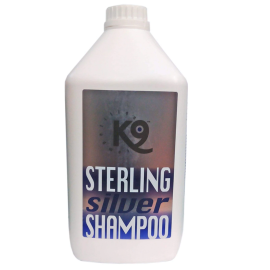 K9 COMPETITION Sterling Silver, Sampon Hidratant si Intensificator de Culoare Blana Alba Caini si Pisici 2.7L