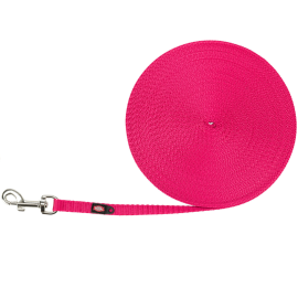 Lesa Lunga Foarte Usoara Pentru Caini de Talie Mica si Pisici, Fuchsia, Fara Maner, Marime XS-S 15m | 10mm