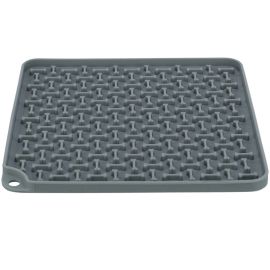 LICK'N'SNACK Farfurie Plata Pentru Hranirea Lenta a Cainilor, Silicon, 20x20cm
