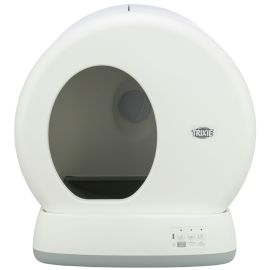 Litiera cu Autocuratare Pentru Pisici, Alba, 53x55.5x52cm