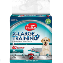 Covorase Absorbante cu Atractant  SIMPLE SOLUTION XL 71x76cm, 10buc