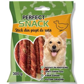 PERFECT Snack, Recompense Pentru Caini, Stick cu Piept de Rata, 300g