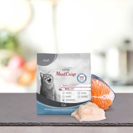 PLATINUM MeatCrisp Adult, cu Peste, Hrana Uscata Pentru Pisici Adulte, 400g