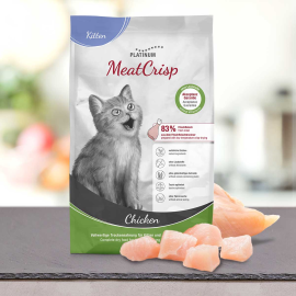 PLATINUM MeatCrisp Kitten, cu Pui, Hrana Uscata Pentru Pui de Pisica, 3kg