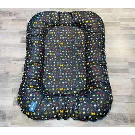 PONTON Saltea Impermeabila Pentru Caini, Culori Mixte, Husa Detasabila, Utilizare Outdoor | Indoor, 135x100cm
