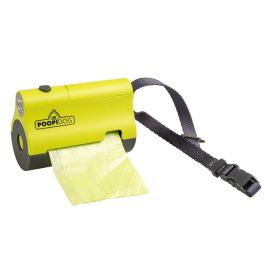 POOPIDOG Dispenser Lime, cu Lanterna LED, Pentru Pungi Igienice Caini