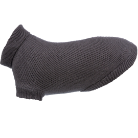 Pulover Pentru Caini CITY STYLE BERLIN, Antracit, Marime S, Lungime Spate 40cm
